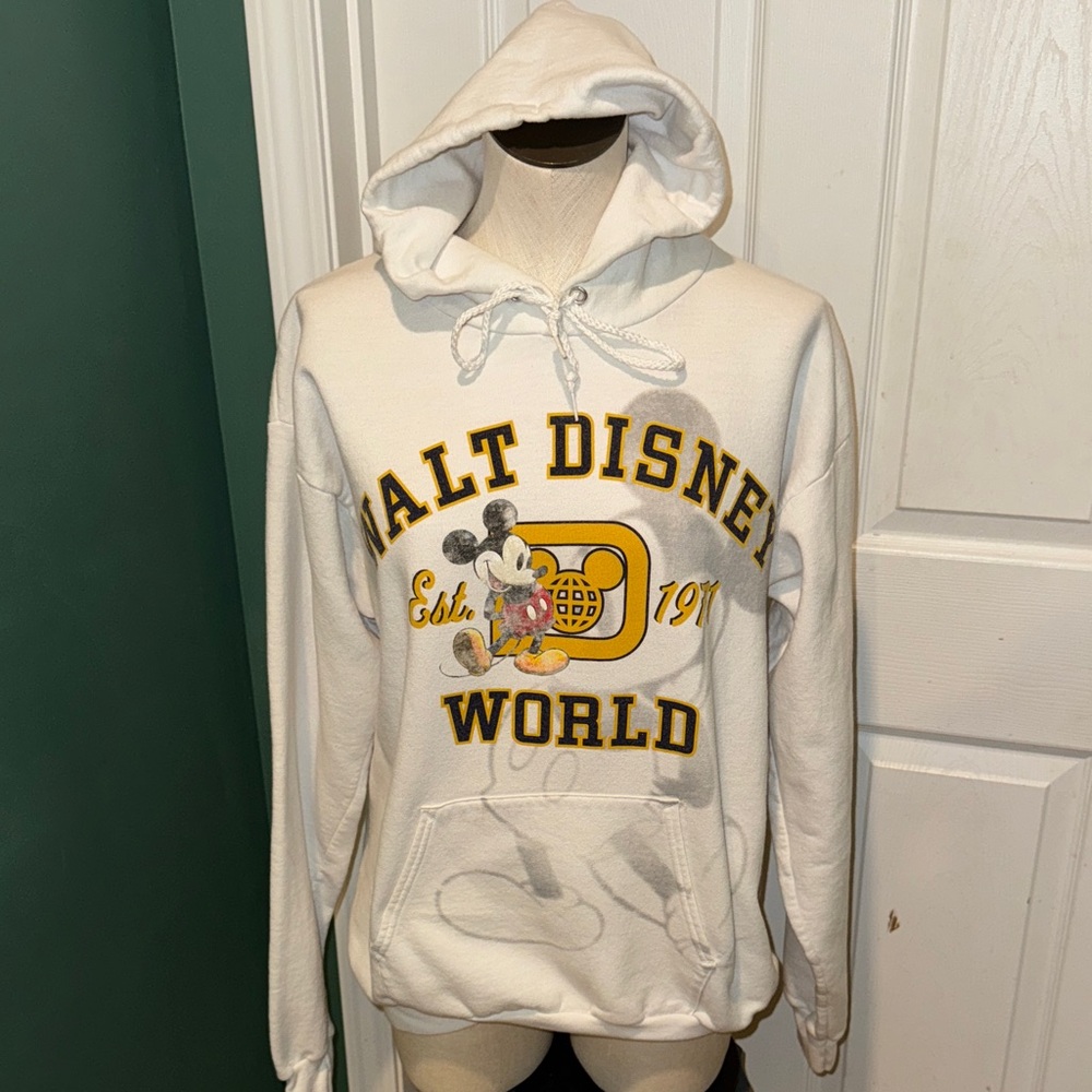 Walt Disney‎ World Vintage Hoodie men’s size Medium Hanes